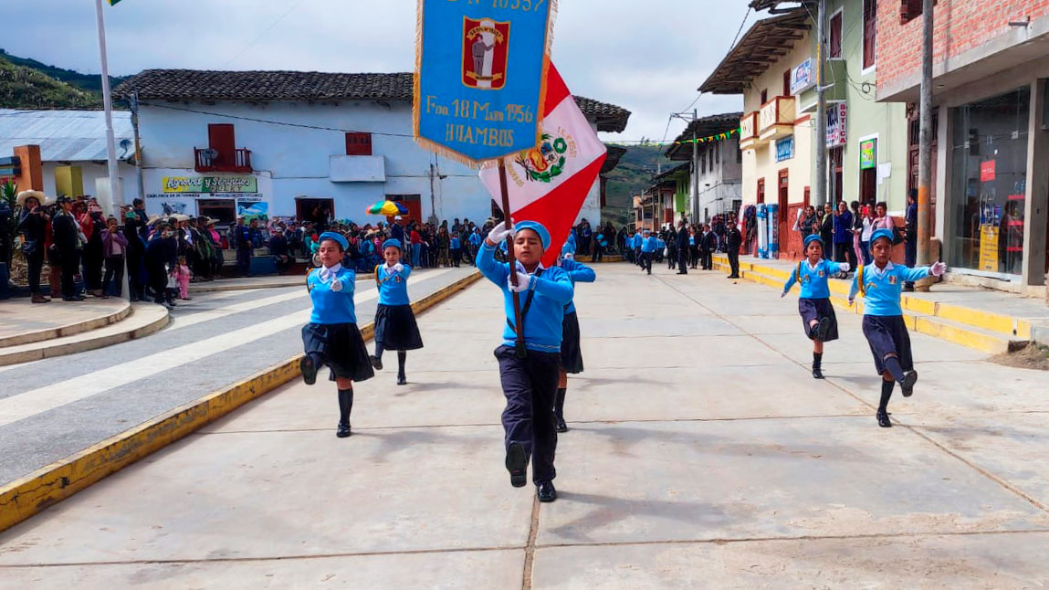 CEREMONIA DE ANIVERSARIO DE IE 10557