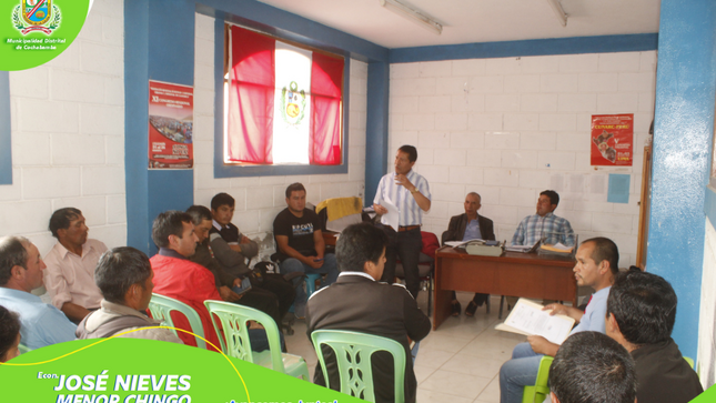 Archivo fotográfico de la reunión entre el alcalde de Cochabamba y los representantes de las rondas campesinas.