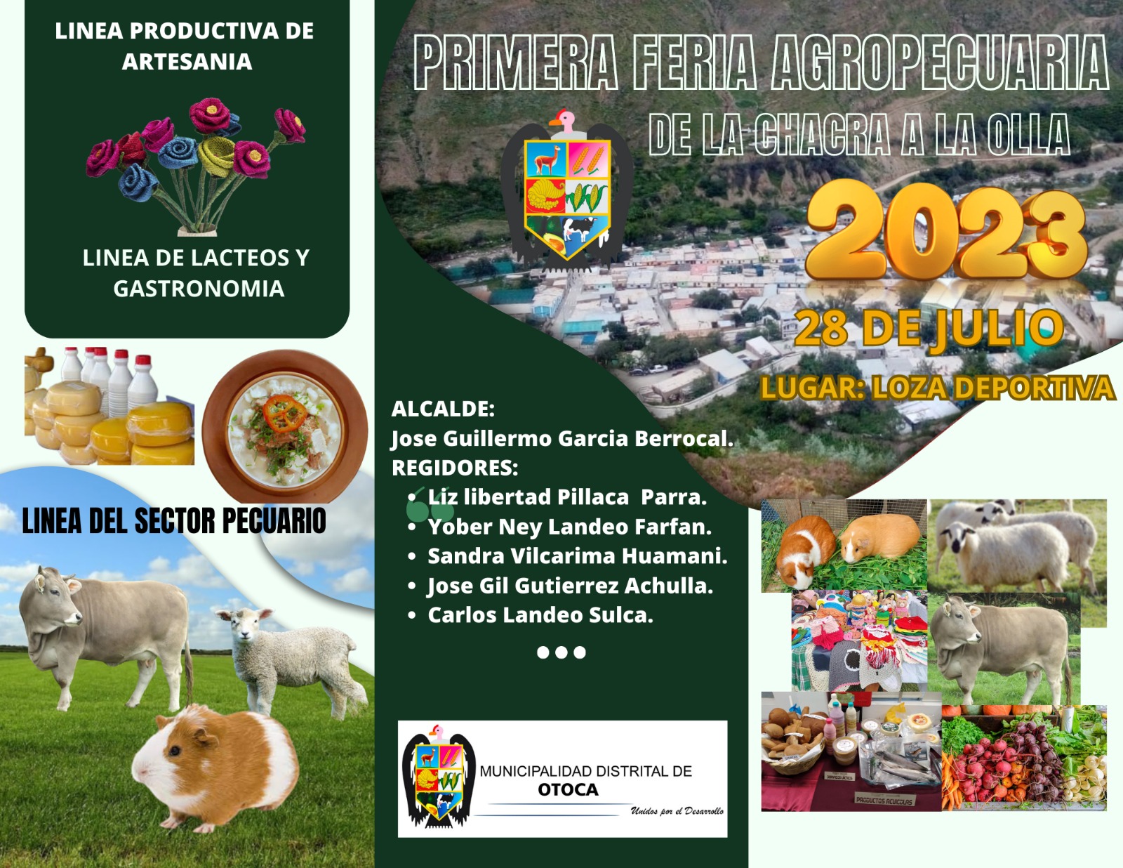 actividad interno de trabajo de la municipalidad distrital de Otoca