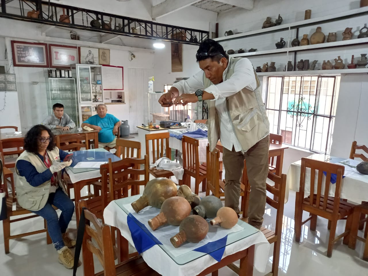 La Libertad: Ministerio de Cultura capacitó a oficiales de Sunat-Aduanas en el control de tráfico ilícito de bienes culturales muebles 