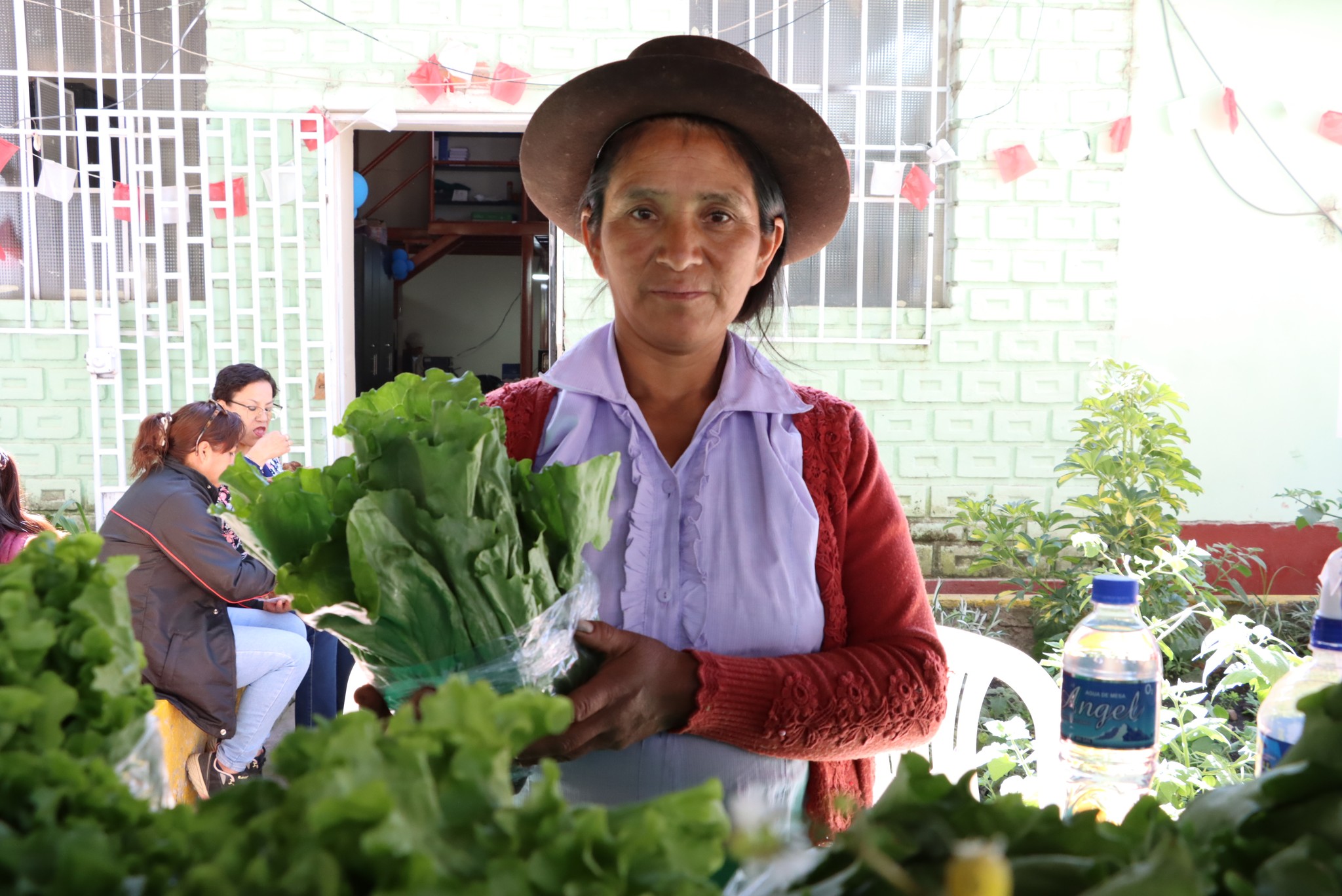 En Expoferia de Agricultura Familiar beneficiarios comercializan productos orgánicos