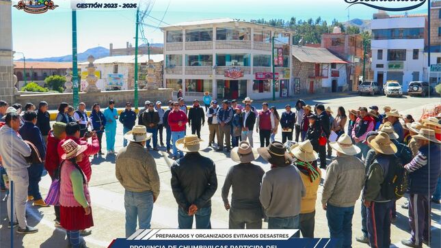 Provincia de Chumbivilcas participa del simulacro nacional multipeligro 2023 