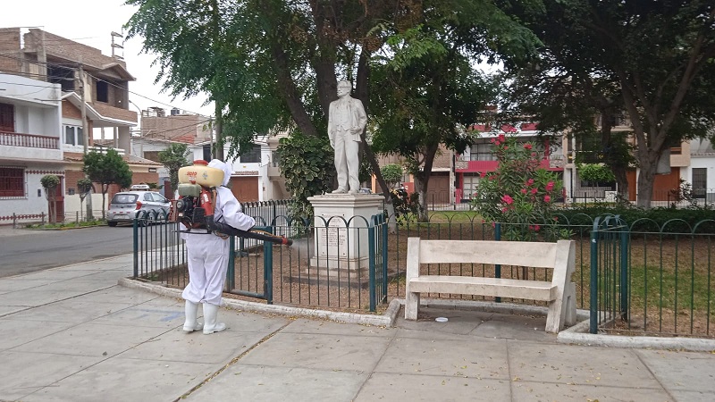 Con los 10 parques intervenidos antes, serán un total de 24 los intervenidos en esta lucha contra el dengue y otros males.