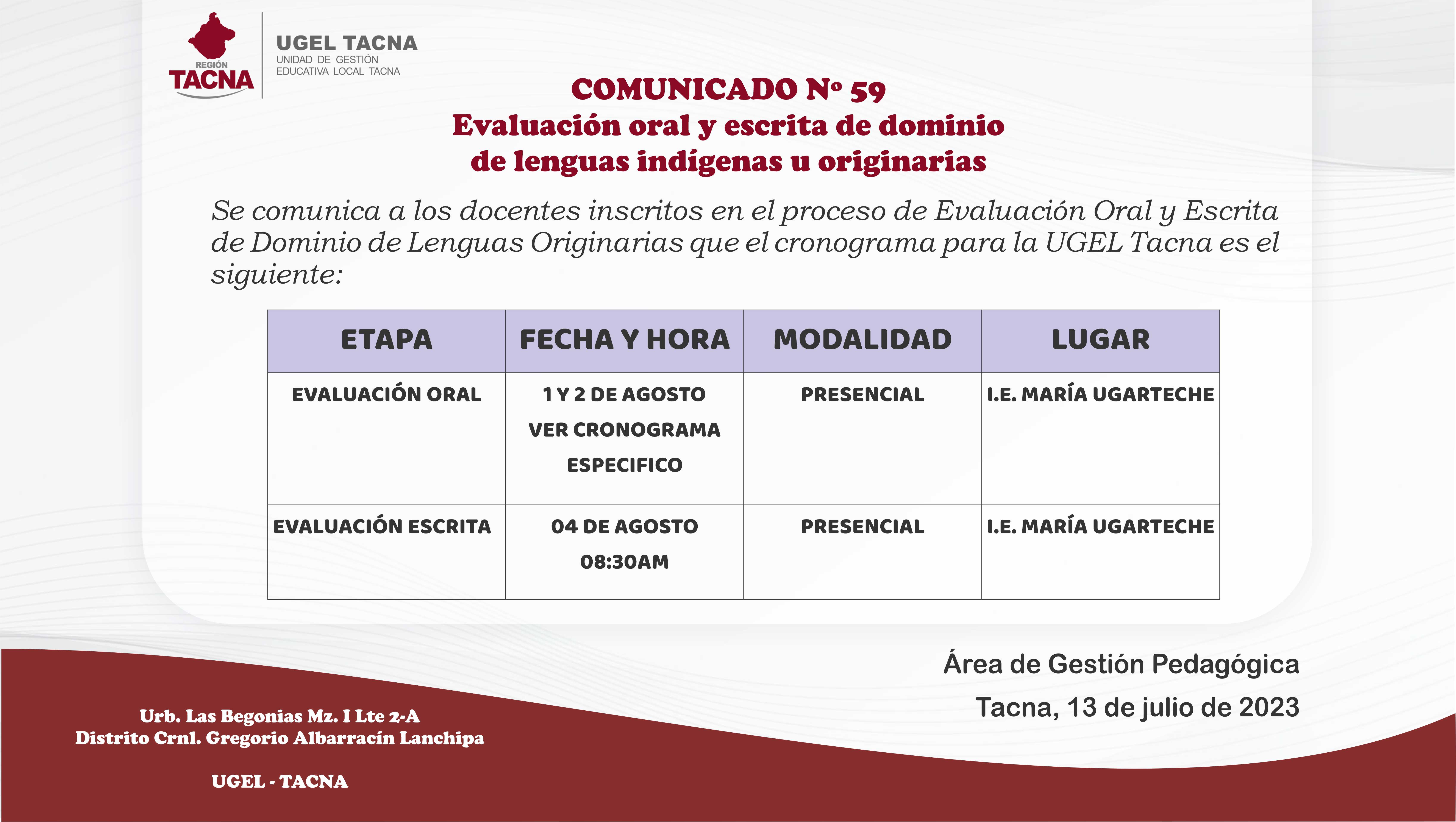 Archivo JPG de comunicado