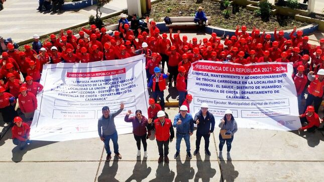 Inauguración proyectos de empleo junto a Lurawi