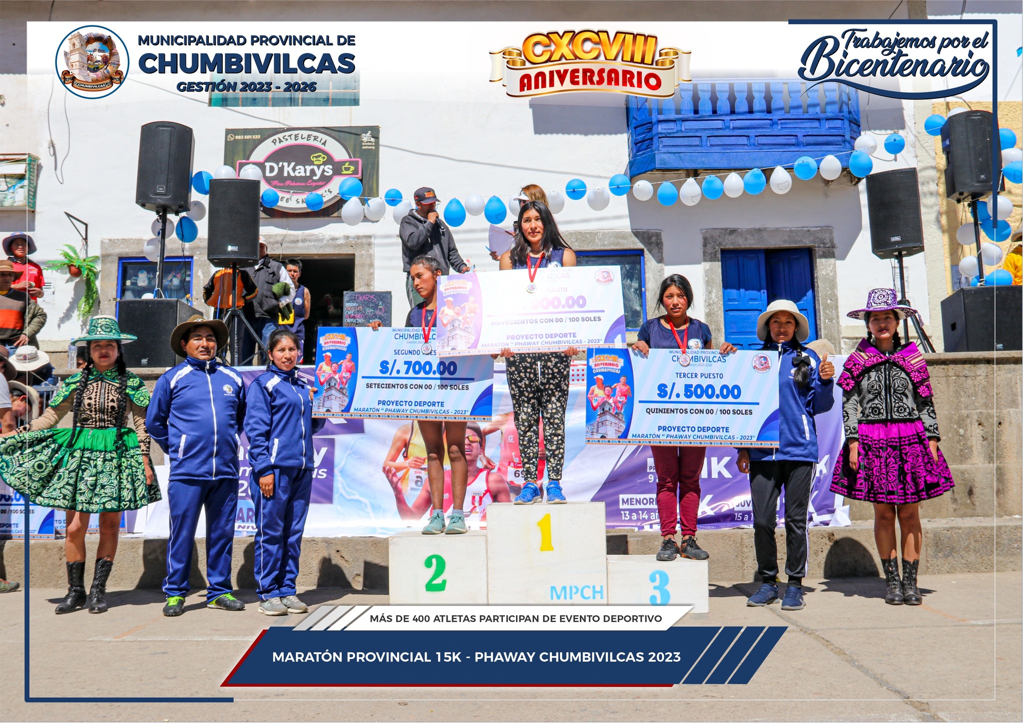 Se desarrolla con éxito Maratón Provincial 15K Phaway Chumbivilcas 2023