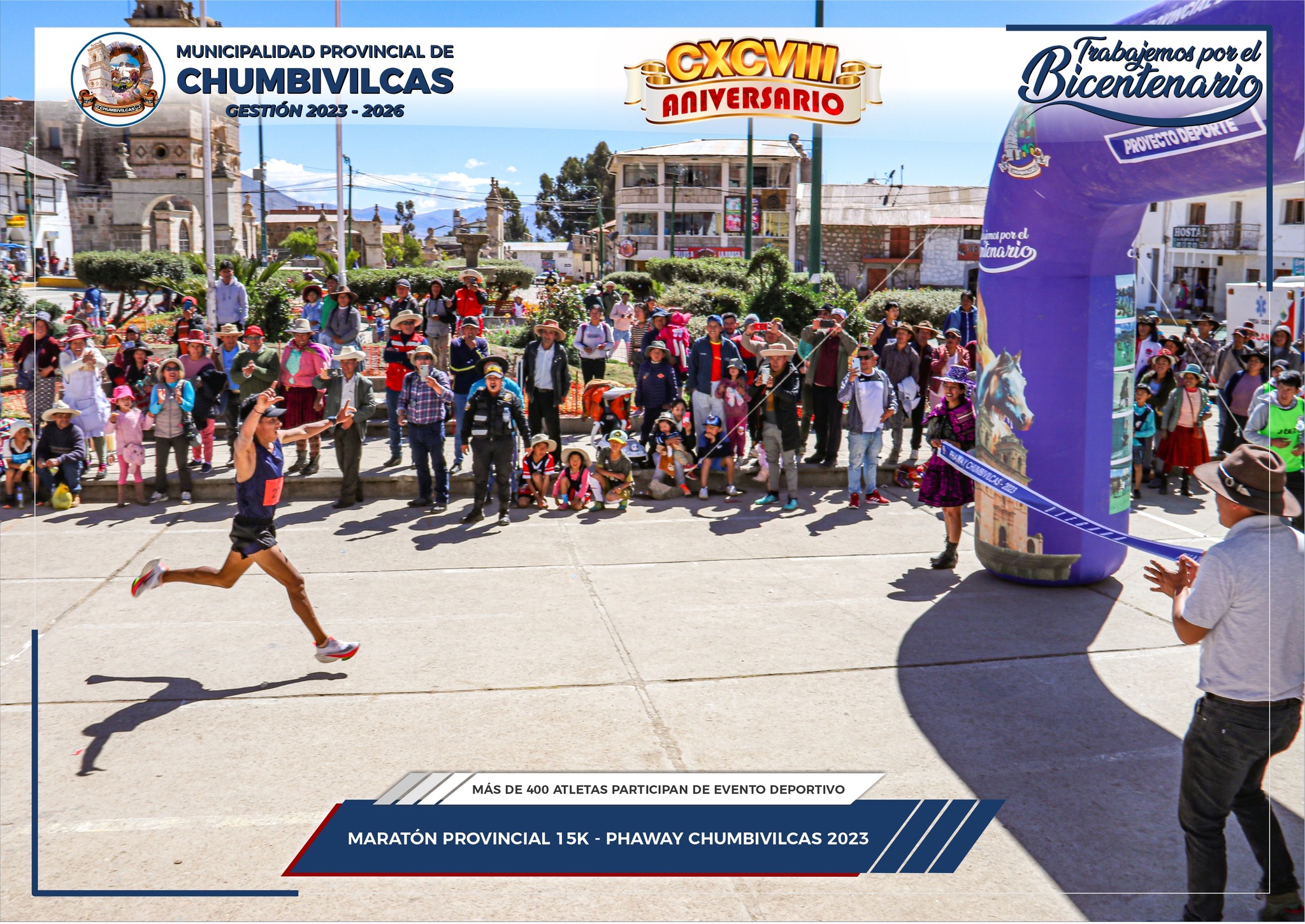 Se desarrolla con éxito Maratón Provincial 15K Phaway Chumbivilcas 2023