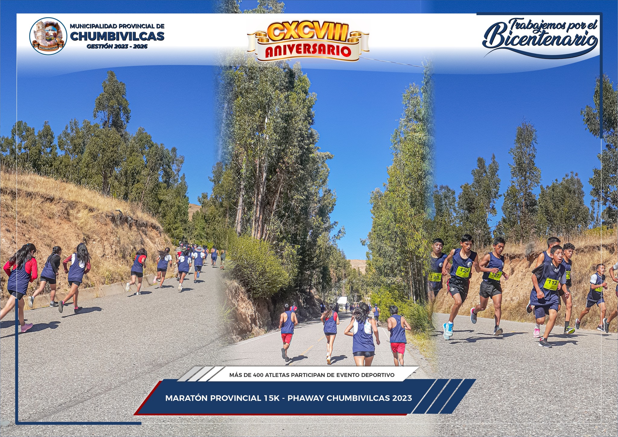Se desarrolla con éxito Maratón Provincial 15K Phaway Chumbivilcas 2023