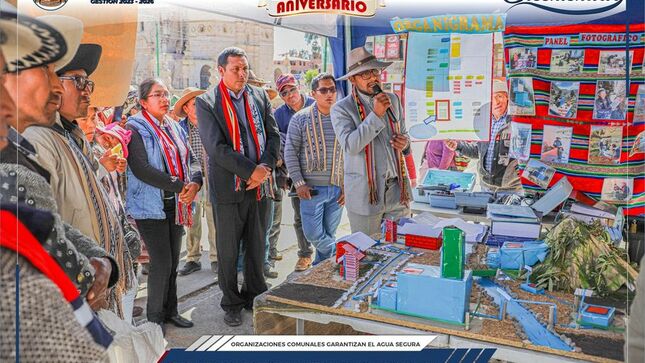 Se realiza primer festival inter jass "Agua es vida" en Santo Tomás - Chumbivilcas 