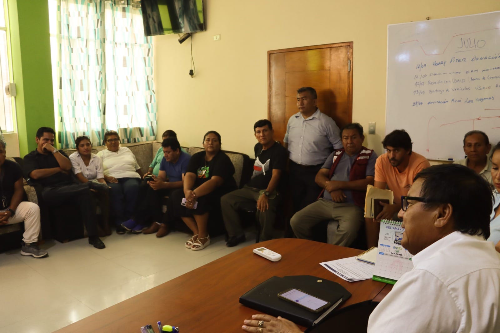 Reunión extraordinaria con los integrantes del CODISEC por tema de seguridad