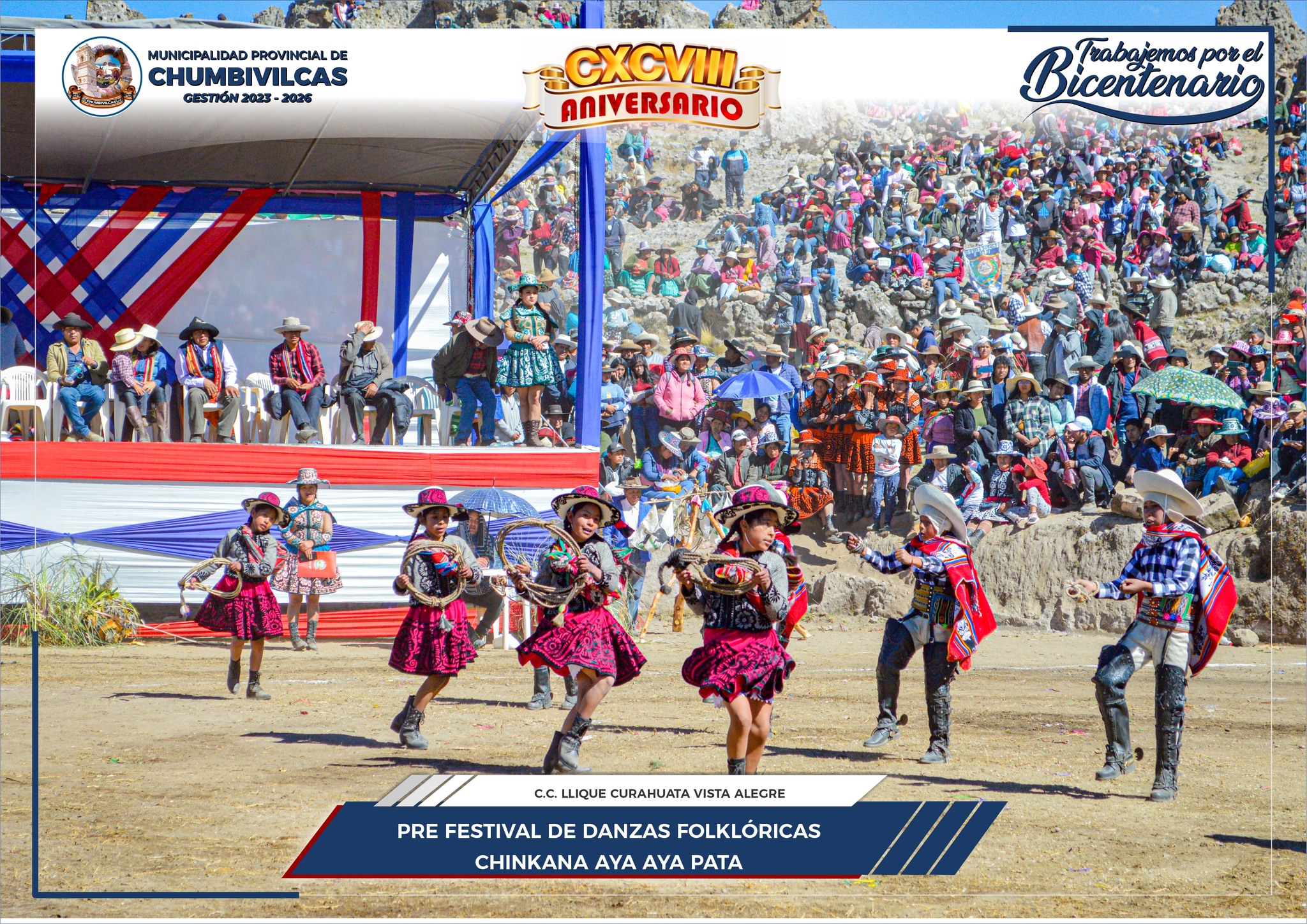 Chumbivilcas realiza el Pre Festival de Danzas Folklóricas Chinkana Aya Aya Pata