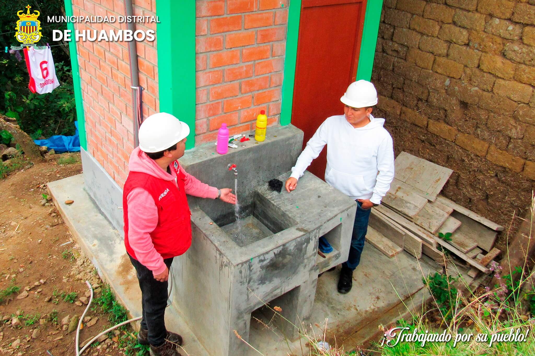 MONITOREO OBRA DE AGUA POTABLE EN HUAMBOS