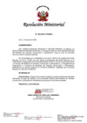 Vista preliminar de documento RM 330-2023-VIVIENDA - Acepta renuncia Asesora I SG