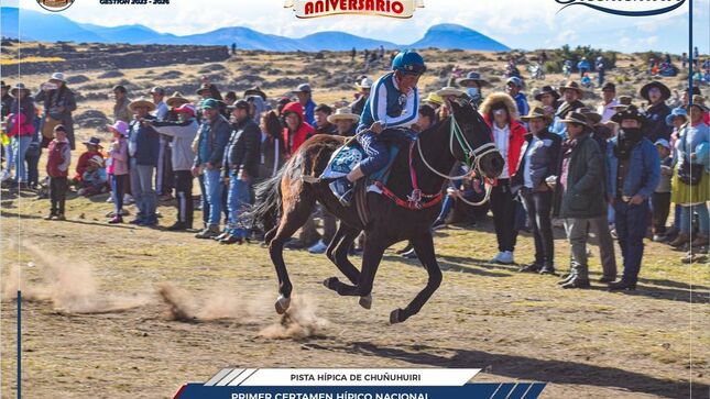 Se realiza I Certamen Hípico Nacional Chumbivilcas 2023 