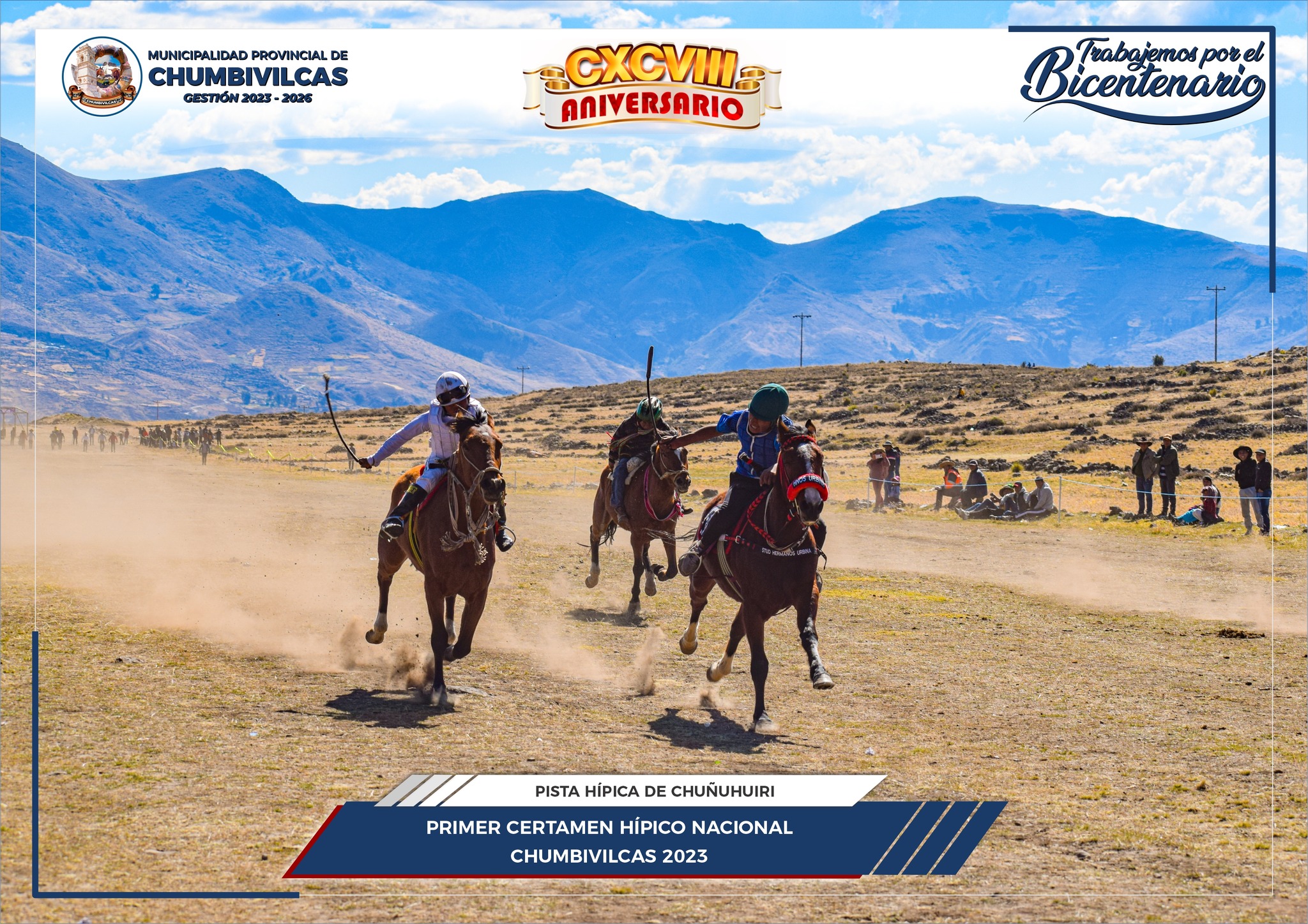 Se realiza I Certamen Hípico Nacional Chumbivilcas 2023