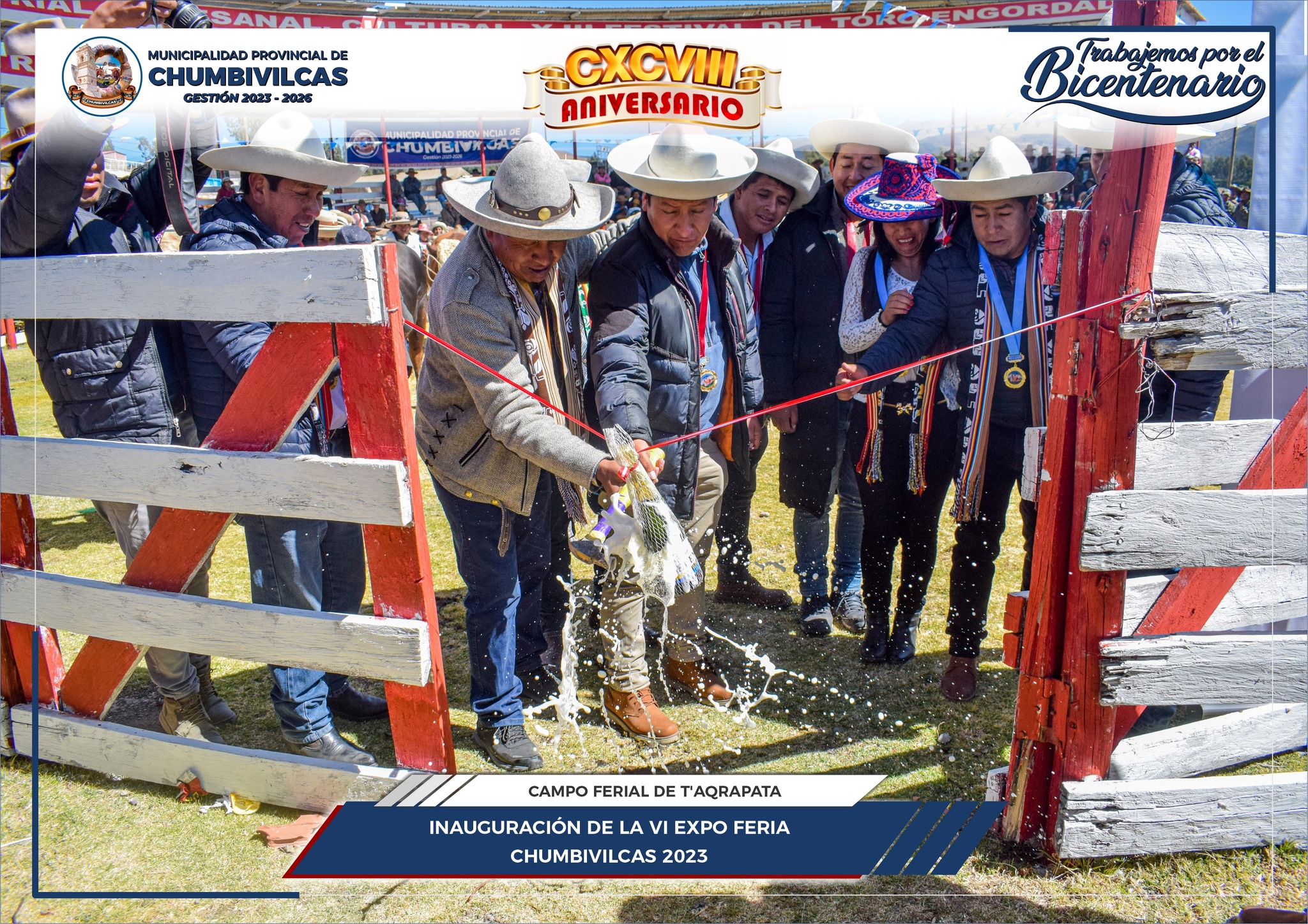 Municipalidad Provincial de Chumbivilcas inaugura la VI Expo Feria Chumbivilcas 2023 