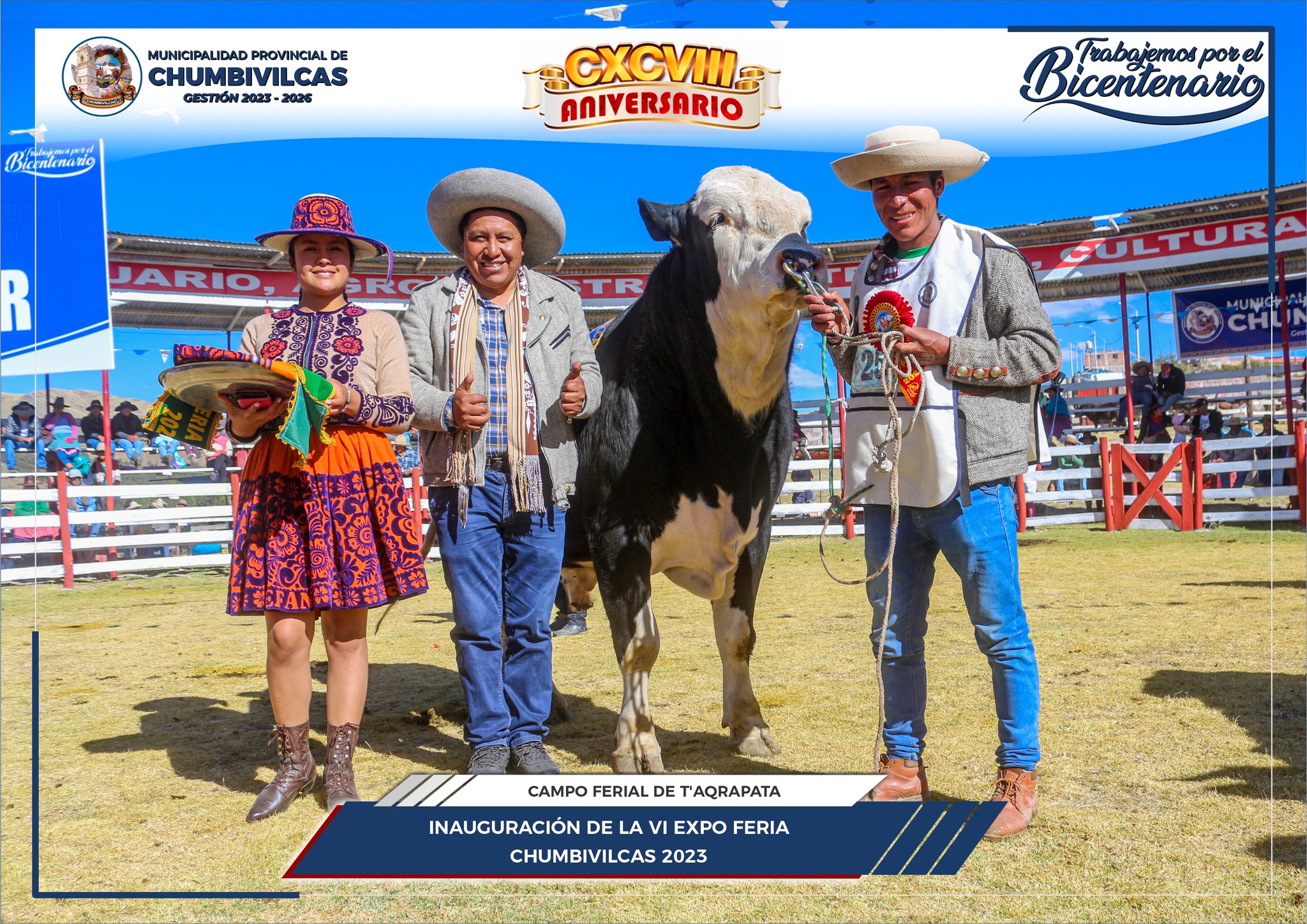 Municipalidad Provincial de Chumbivilcas inaugura la VI Expo Feria Chumbivilcas 2023 