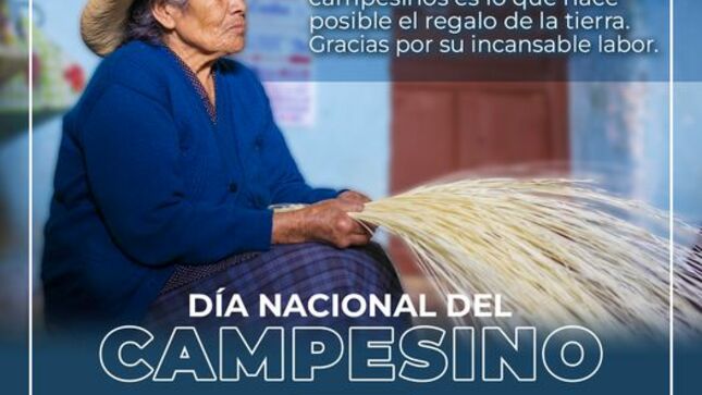 Hoy celebramos a todas las personas que a diario siembran con esfuerzo, abonan con esperanza y cosechan con amor. ¡Gracias por entregarnos su trabajo y generar vida para nuestra región!