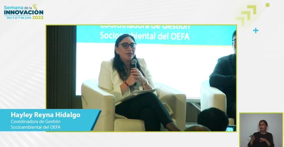 El OEFA participó en la Semana de la Innovación 2023 