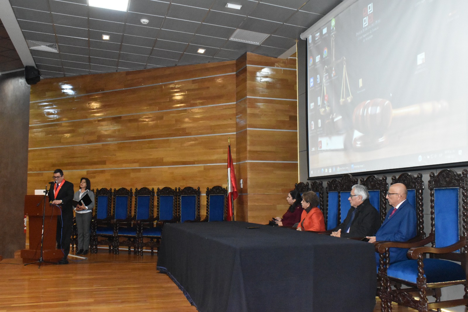 OCN brindó conferencias a la Corte Superior de Justicia de Arequipa