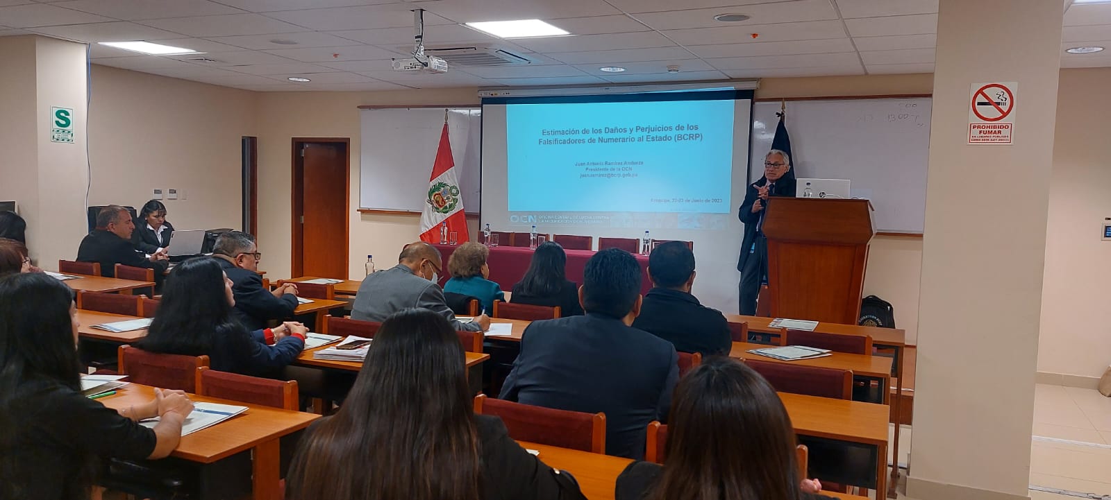 OCN brindó conferencias a la Corte Superior de Justicia de Arequipa