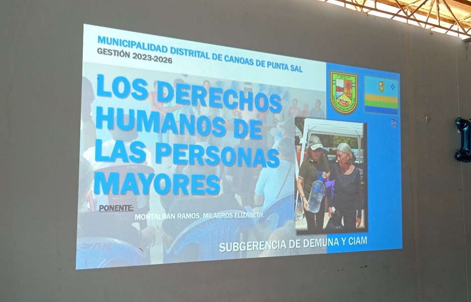 Realizan taller con adultos mayores del CIAM de Cancas