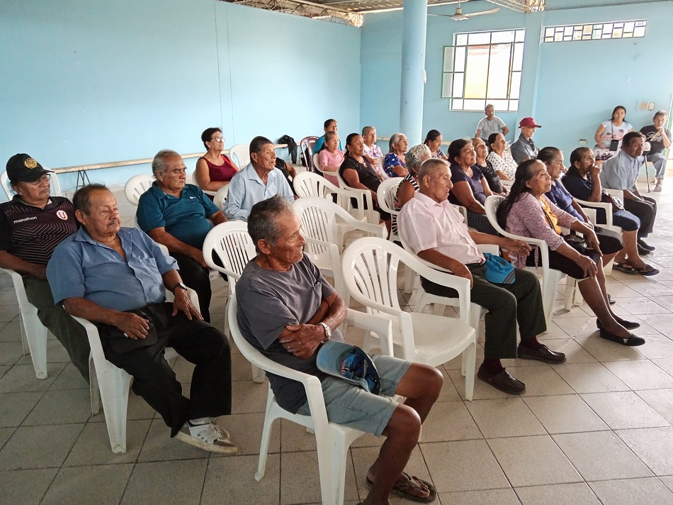 Realizan taller con adultos mayores del CIAM de Cancas