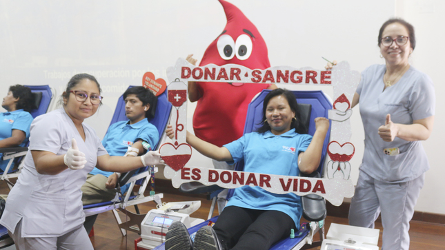 HRL realiza Campaña Solidaria de donación de sangre con Iglesia de Dios