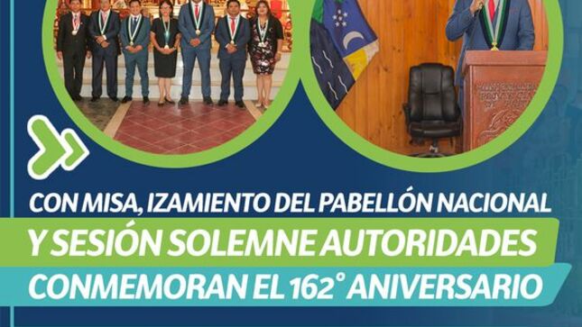 Conmemoración del 162 Aniversario de Paita