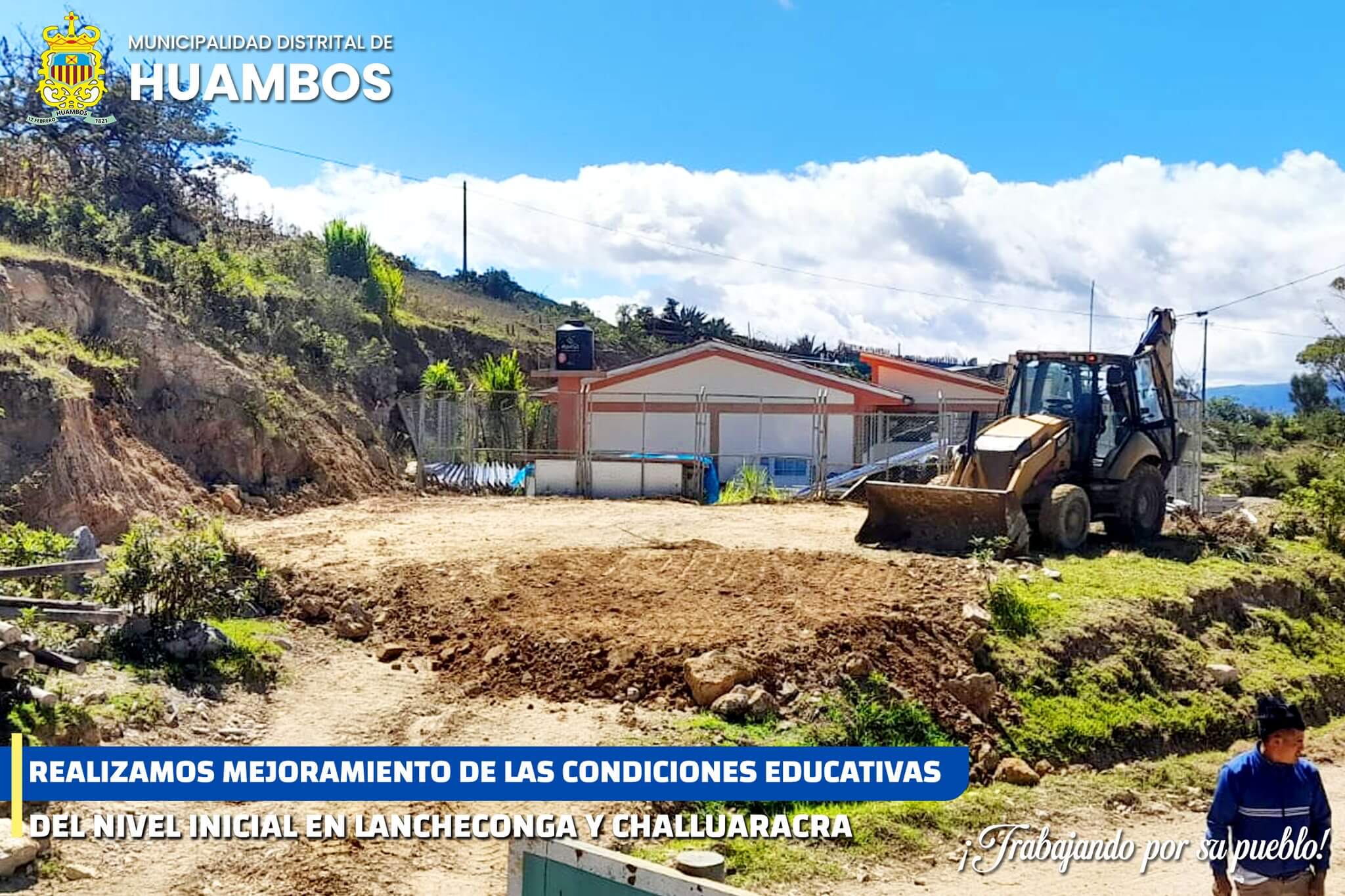 Módulos educativos en Huambos