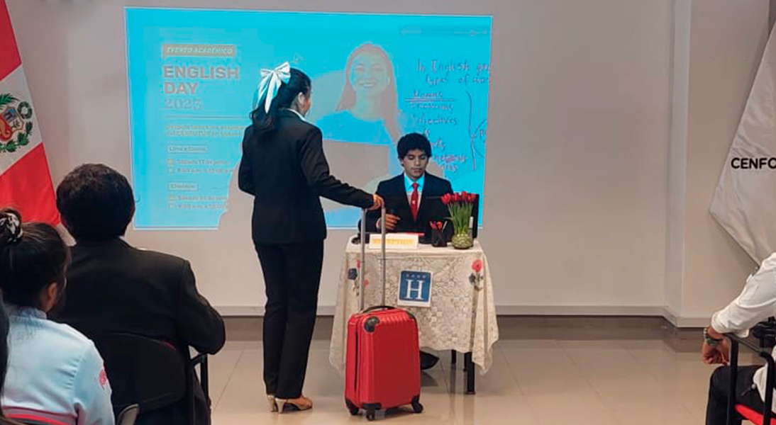 CENFOTUR realiza “English Day” en las sedes de Lima, Lambayeque y Cusco