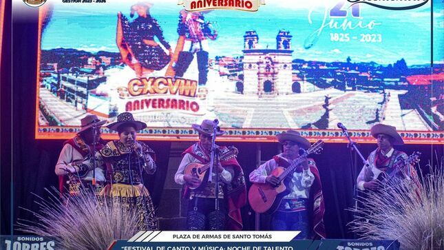 Municipalidad de Chumbivilcas realiza el Festival de canto y música: Noche de talento chumbivilcano 