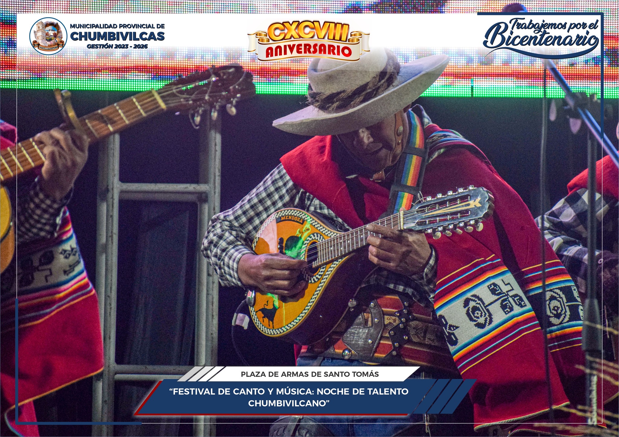 Municipalidad de Chumbivilcas realiza el Festival de canto y música: Noche de talento chumbivilcano