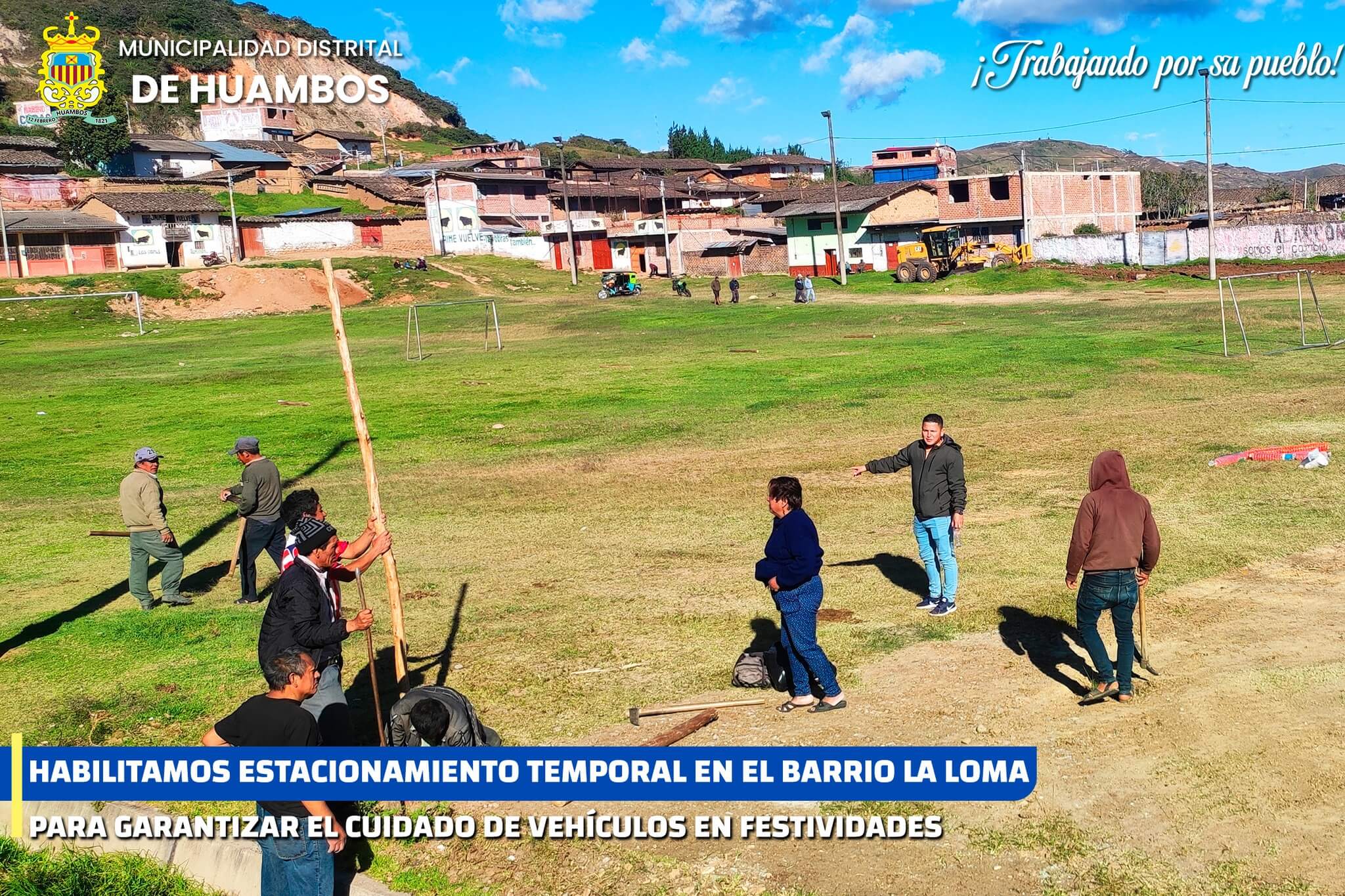 Mejoras en barrio La Loma