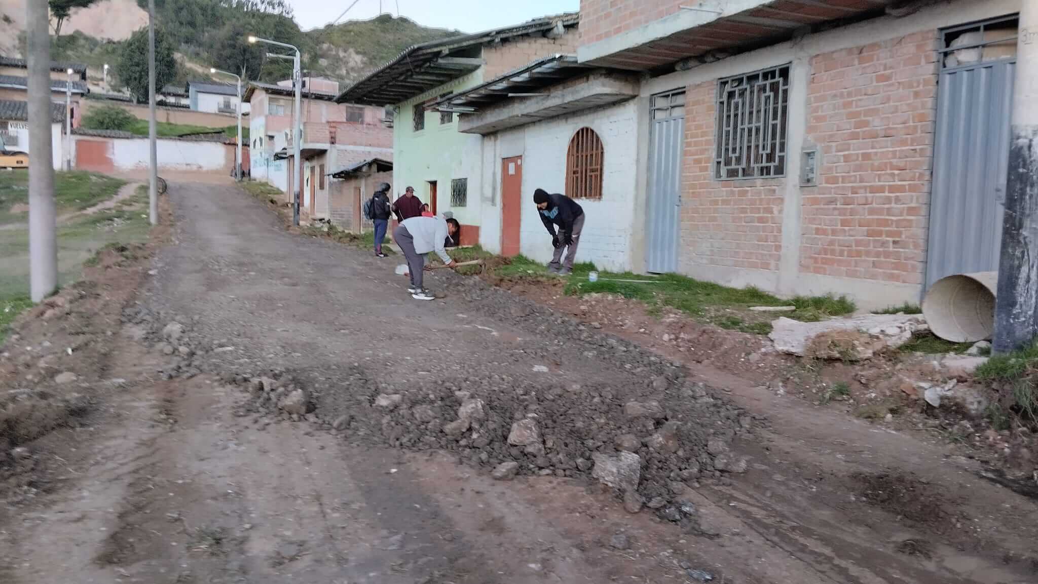 Mejoras en barrio La Loma