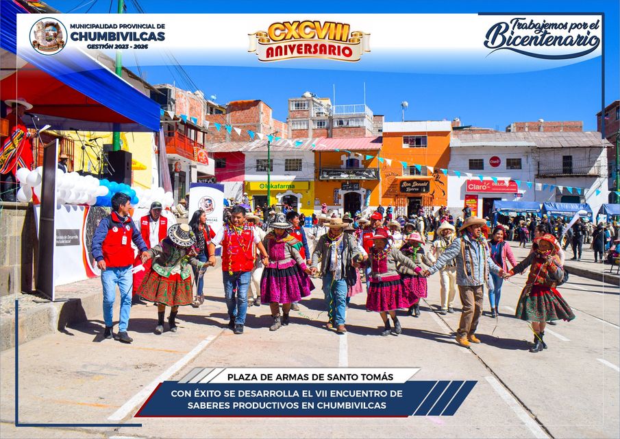 Municipalidad de Chumbivilcas y Pensión 65 realizan el VII Encuentro de Saberes Productivos 