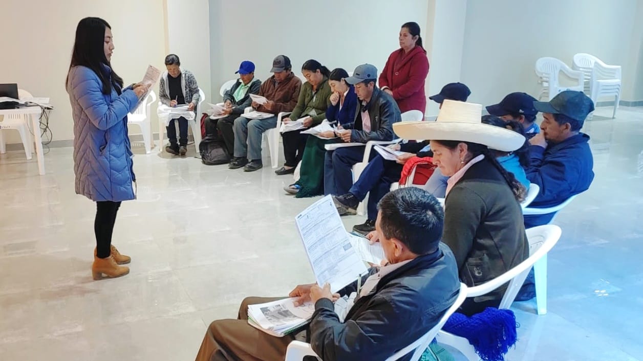 Actores sociales en la Municipalidad de Huambos