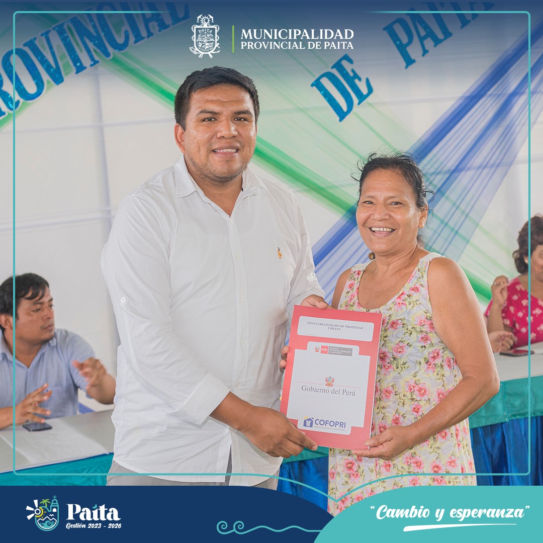 Títulos de propiedad A.H 2 de Mayo y Miraflores