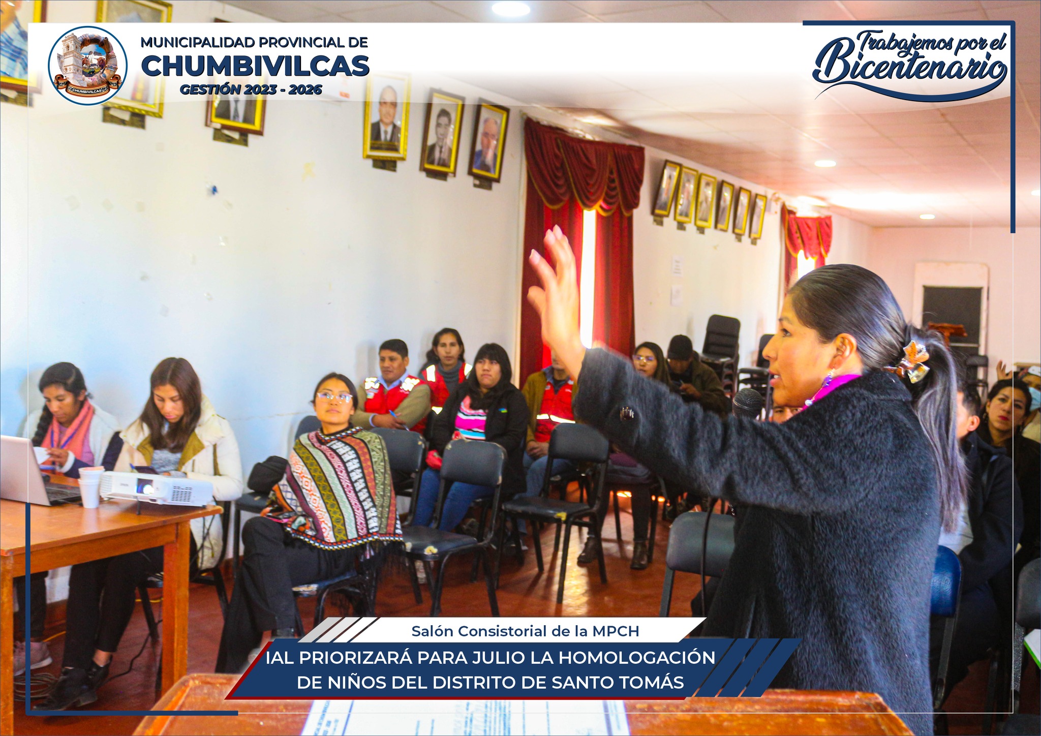 IAL Chumbivilcas priorizará para el mes de julio la homologación de niños del distrito de Santo Tomás