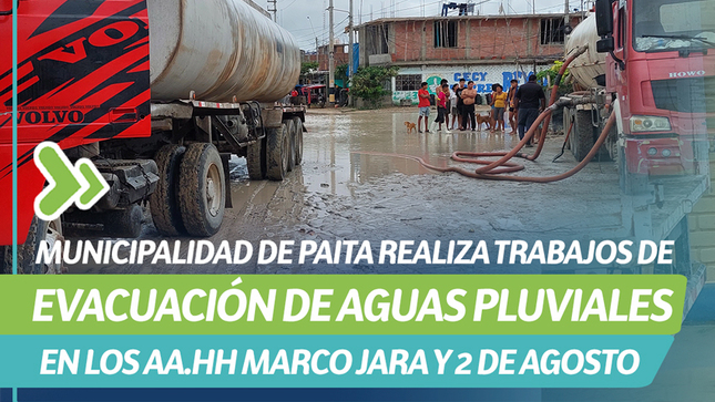 Evacuación de aguas pluviales 