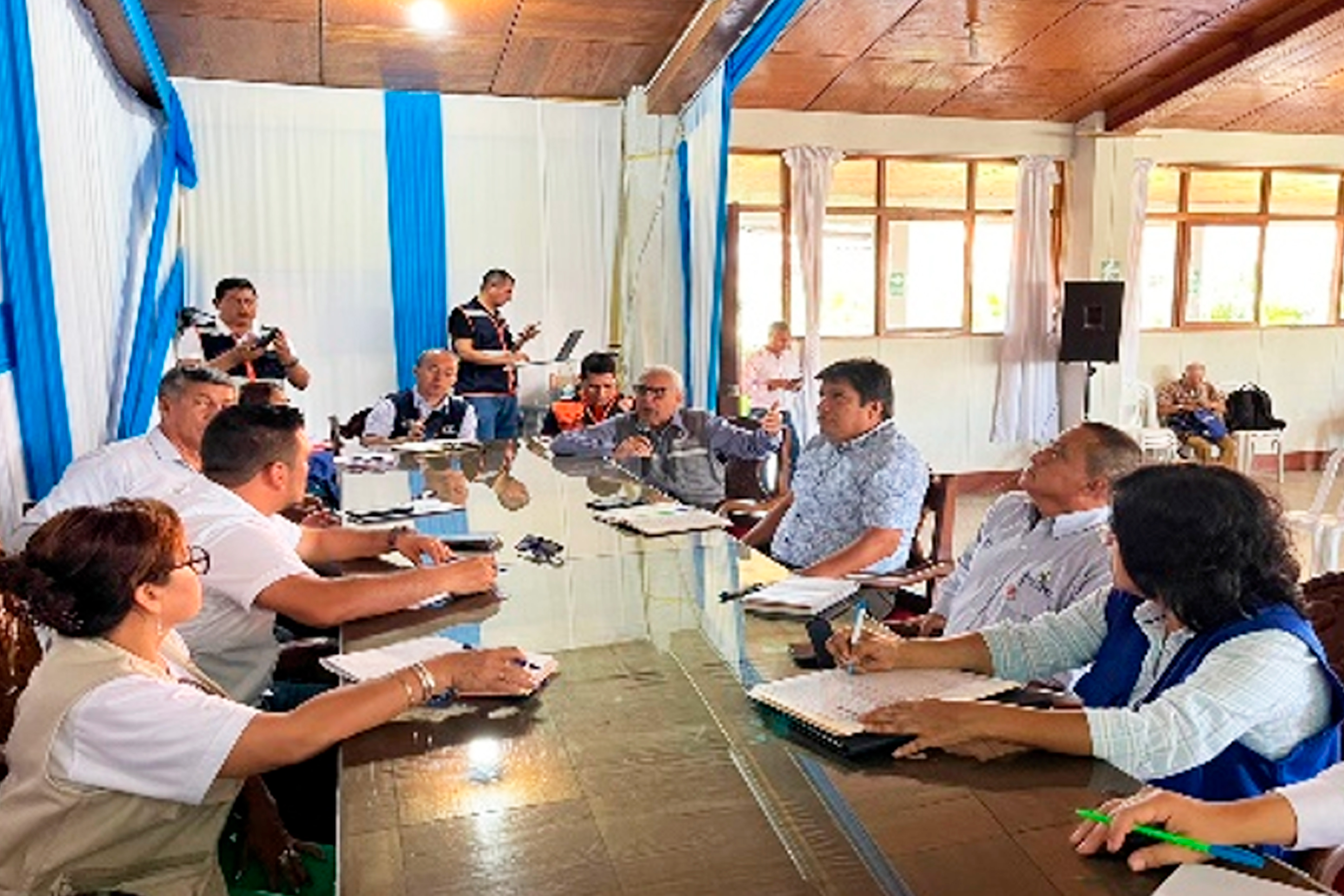 Cenepred participó en la “Mesa Técnica Interinstitucional” de la Municipalidad Distrital de Soritor en el departamento de San Martín
