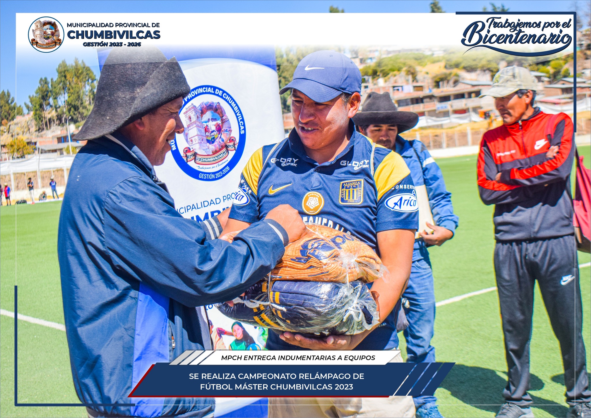 Se realiza campeonato relámpago de Fútbol Máster Chumbivilcas 2023