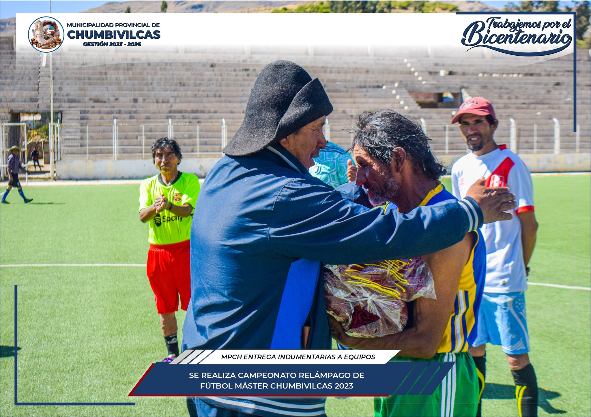 Se realiza campeonato relámpago de Fútbol Máster Chumbivilcas 2023