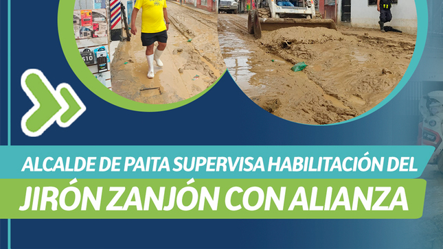 Habilitación del Jr Zanjon con Alianza