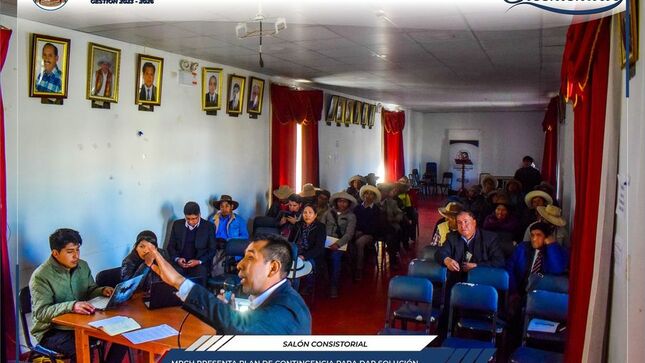 Municipalidad de Chumbivilcas presenta plan de contingencia para dar solución inmediata a la escases de agua en los barrios de Santo Tomás
