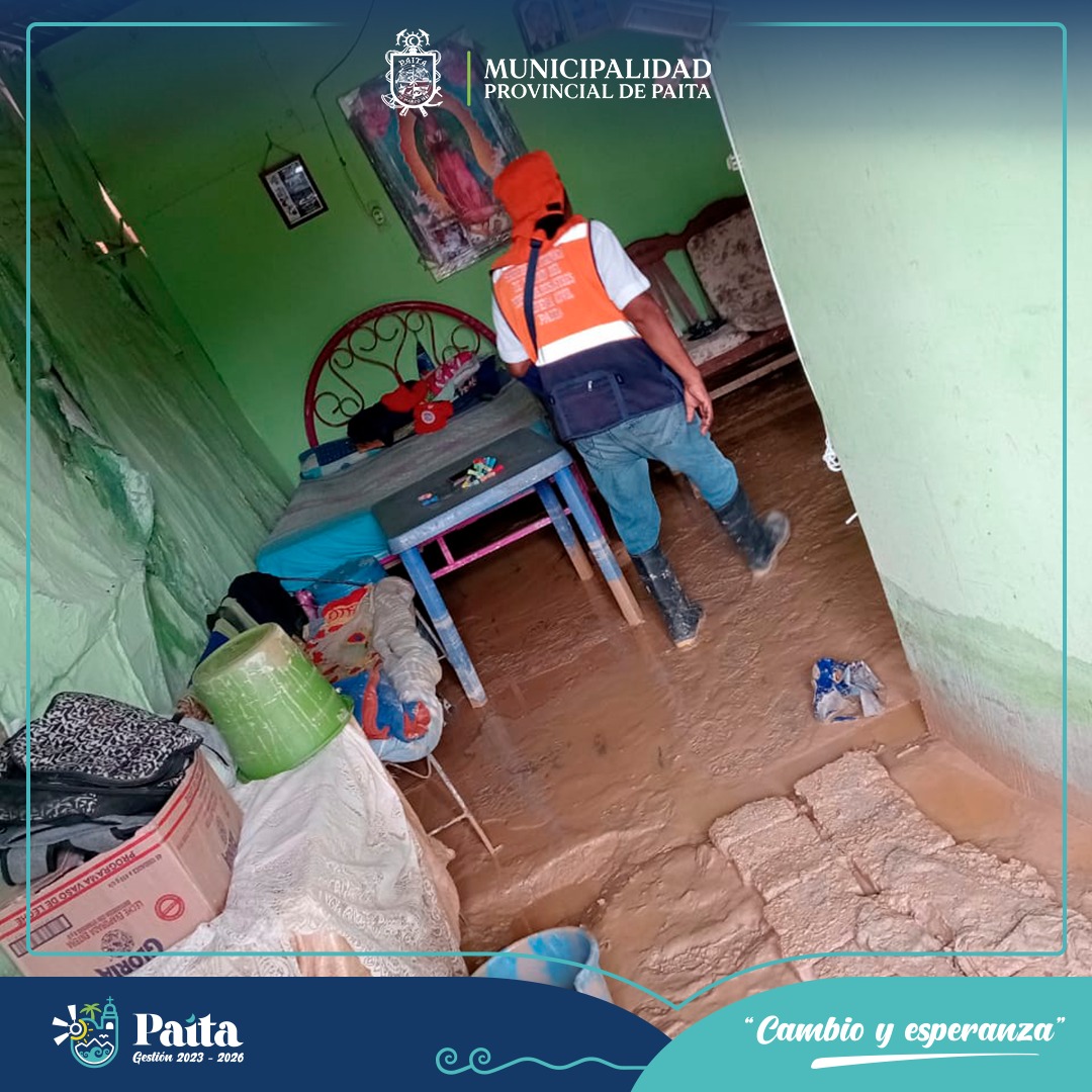 Brigada de limpieza en sectores de Paita