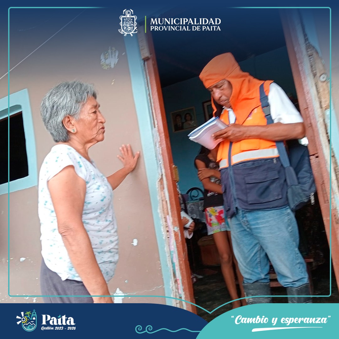 Brigada de limpieza en sectores de Paita