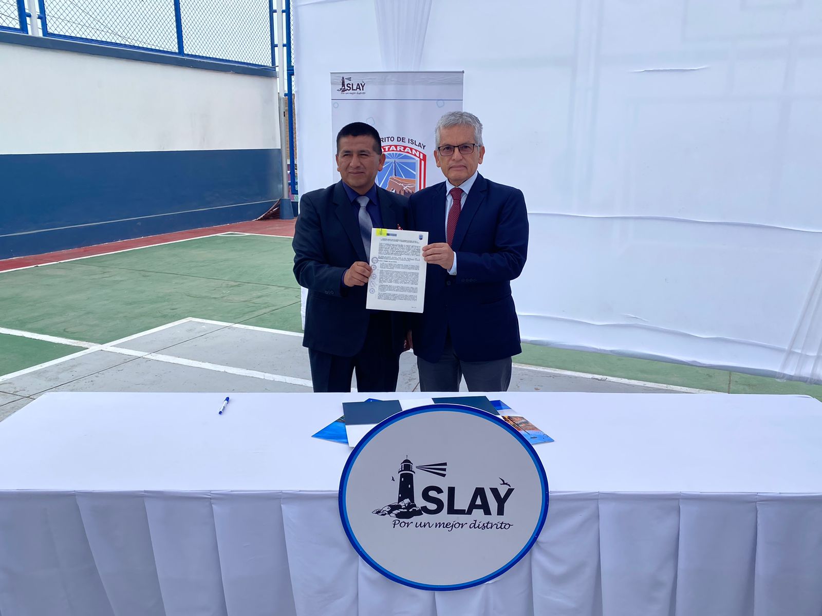 Firma de convenio