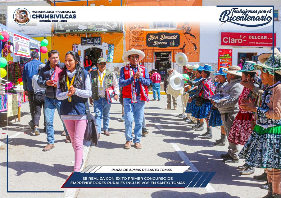 Proyecto Haku Wiñay de Santo Tomás - Chumbivilcas realiza primer concurso de emprendedores rurales inclusivos