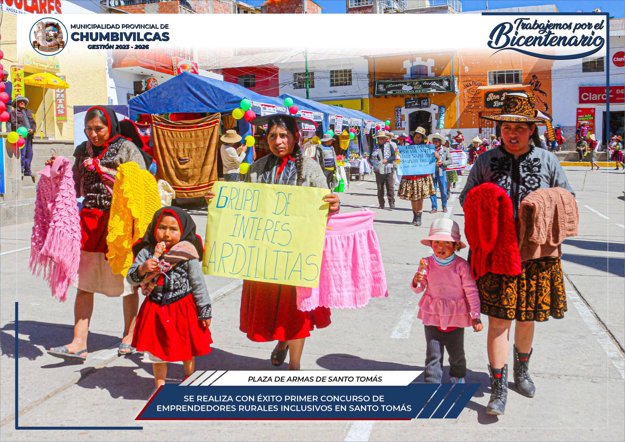 Proyecto Haku Wiñay de Santo Tomás - Chumbivilcas realiza primer concurso de emprendedores rurales inclusivos